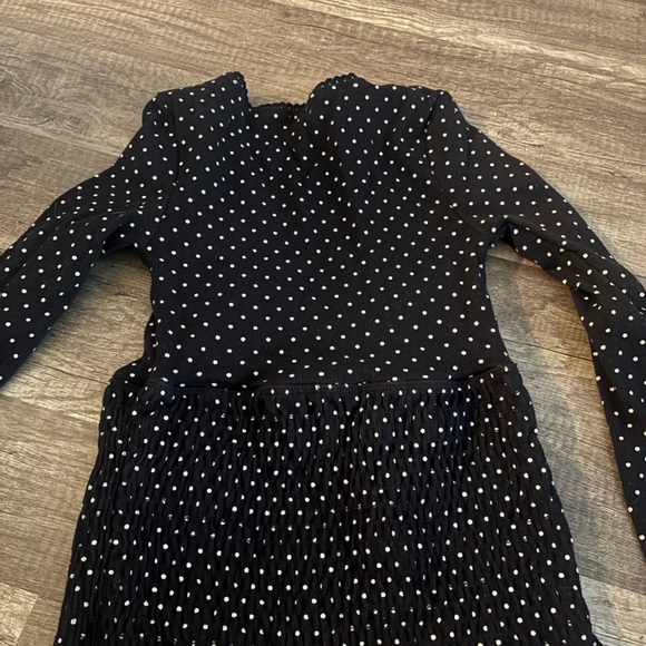 Urban Outfitters Black and White Polka Dot Blouse - Picture 4 of 5